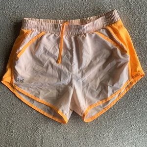Like new UA running shorts